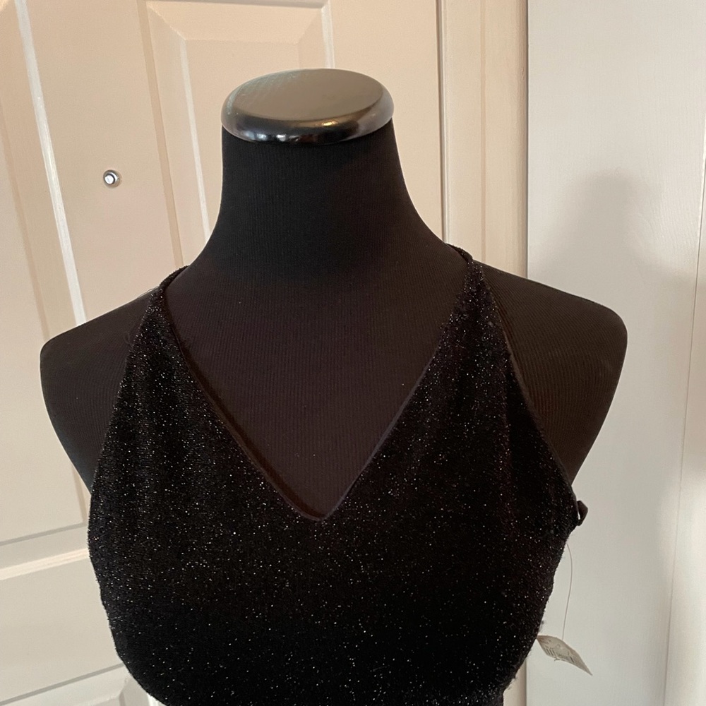 Sparkly Black Dress. Sz Sm. NWT. $12